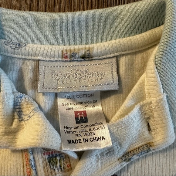 Vintage Walt Disney polo baby romper Size 6 Months Great Condition - Picture 4 of 5